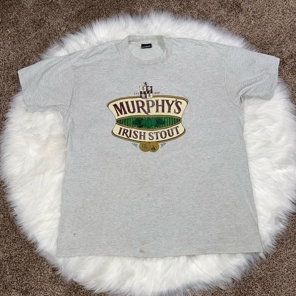Vintage Murphys Irish Stout T Shirt - Picture 1 of 4